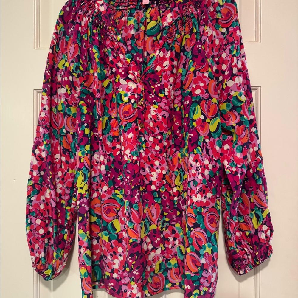 Floral Multicolor Women's Top